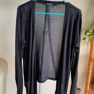 Black sweater / cardigan